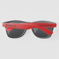 Wedding Groomsman Modern Personalised Name Custom