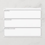 Wedding Guest Advise Card<br><div class="desc">This Guest Card is a great way for your guest to give you advise,  tell you their favourite memory and play a little guessing game on the back with the adventures that may come your way.</div>