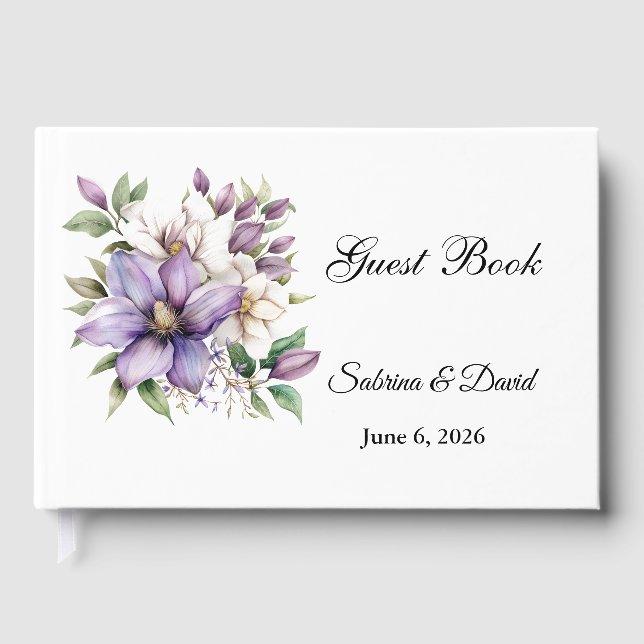Wedding Guest Book (Front)