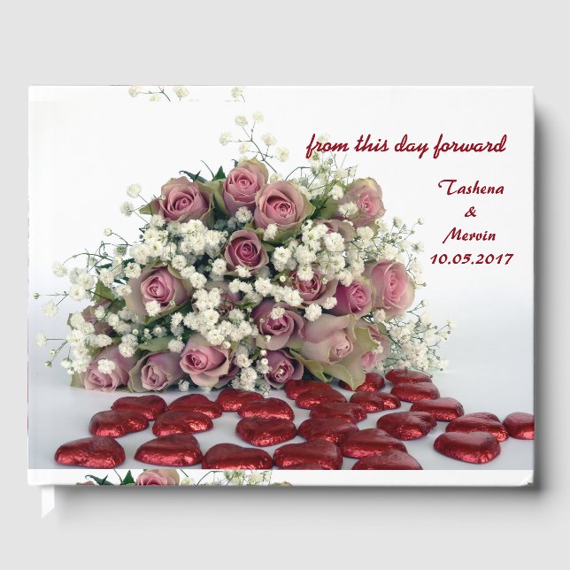 Wedding Guest Book (Front)