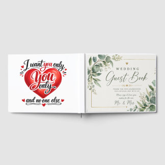 wedding guest book