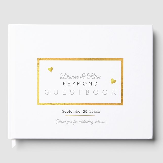 wedding guest book (Front)