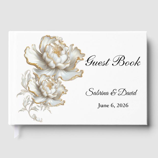 Wedding Guest Book (Front)