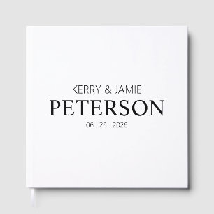 Wedding Guest Book   Neutral Guestbook   Album for
