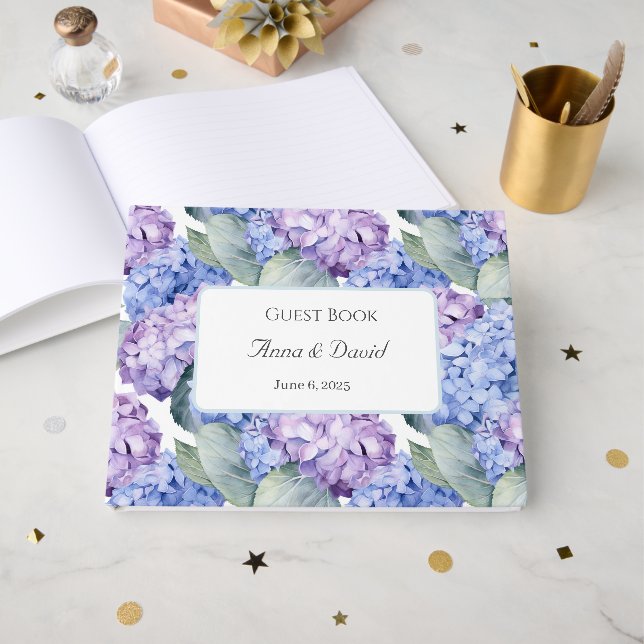 Wedding Guest Book Non Foil (Front Open)