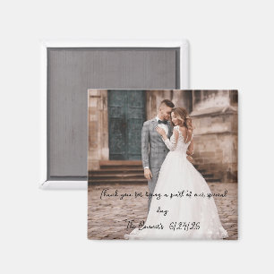 WEDDING GUEST FAVORS MAGNET