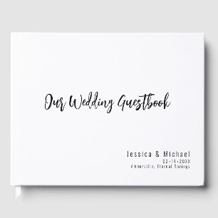 Wedding guestbook Minimalist Elegant