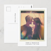 Wedding Guestbook Postcard Photo Template