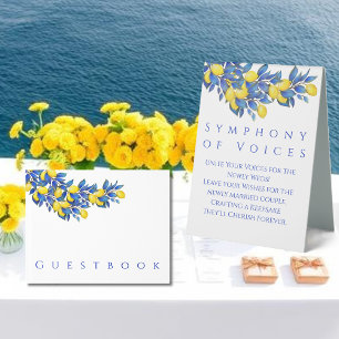 Wedding Guestbook Sign-Mediterranean-