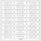 Wedding guests address labels 27 recipients names