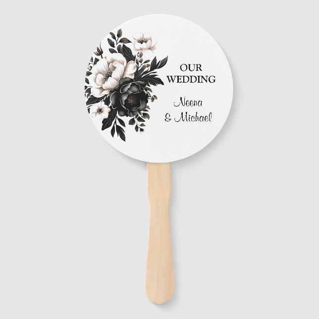 Wedding  hand fan (Front)
