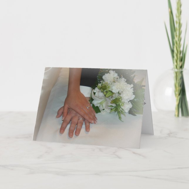 Wedding Hands Card (Front)