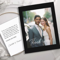 Wedding Handwritten Thank you 1 Photo