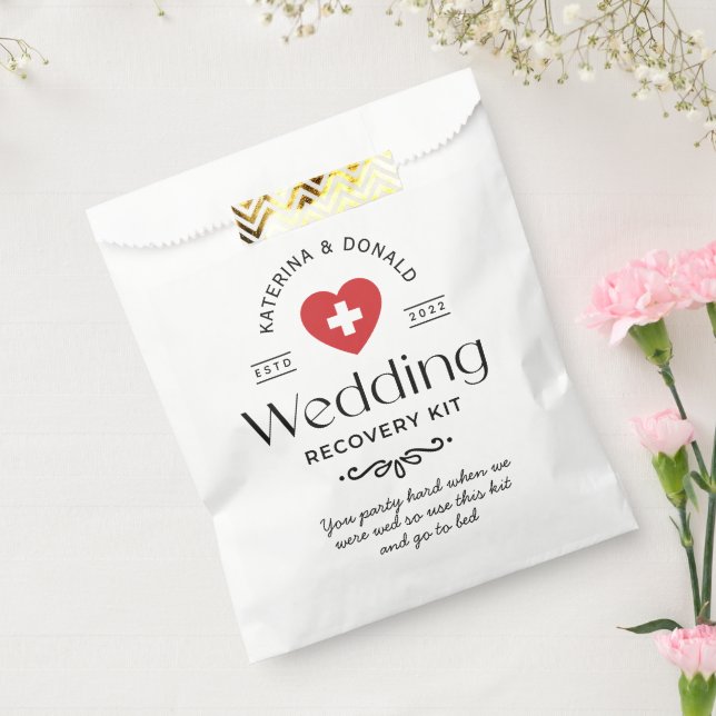 Wedding Hangover Recovery Kit  Favour Bag (Sealed)