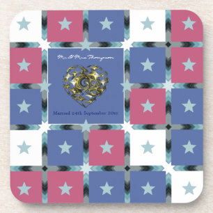 Wedding Heart Coaster