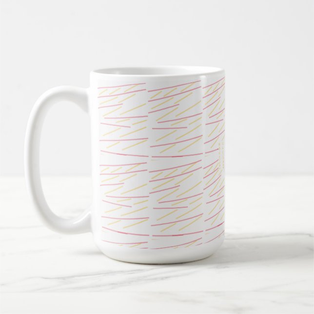 Wedding Heart Scroll Mug (Left)
