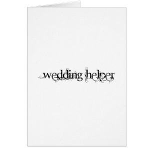 Wedding Helper