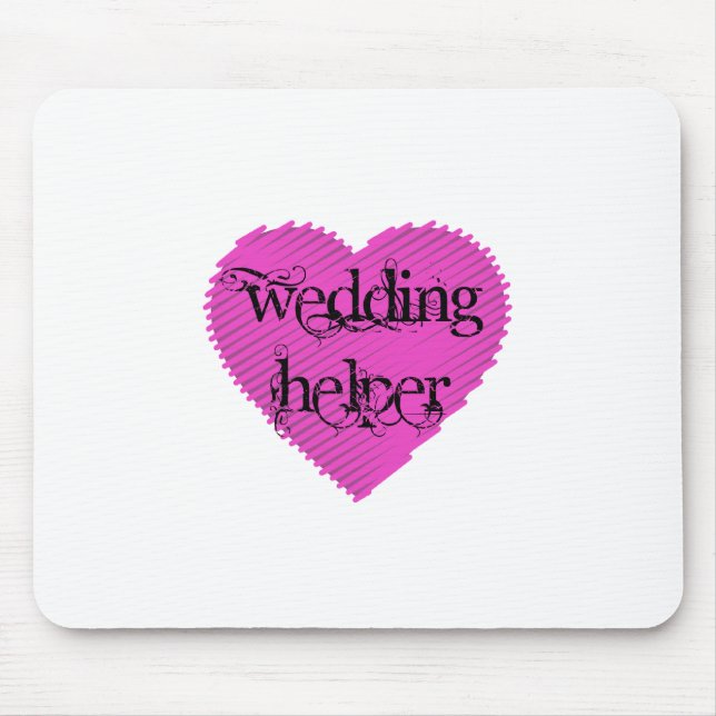 Wedding Helper Mouse Pad (Front)