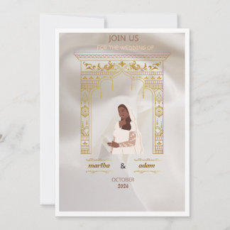 wedding henna invitation