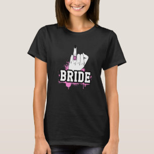 Wedding Honeymoon Bachelorette Fiancée Wifey Funny T-Shirt