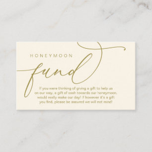 Wedding Honeymoon Fund, Gifts in Cash Wishing Well Enclosure Card