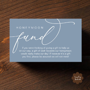 Wedding Honeymoon Fund, Wishing Well Gifts in Cash Enclosure Card