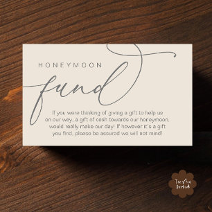 Wedding Honeymoon Fund, Wishing Well Gifts in Cash Enclosure Card