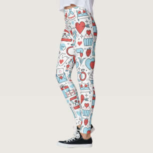 Wedding Icons leggings
