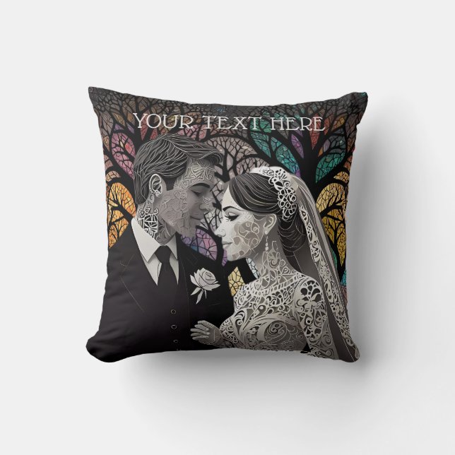Wedding ideas and Gifts Cushion (Front)