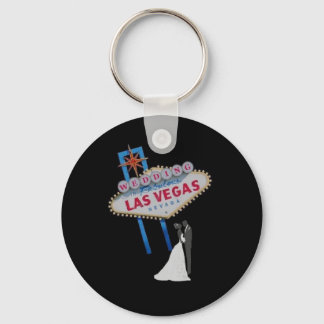 Wedding In Fabulous Las Vegas Keychain