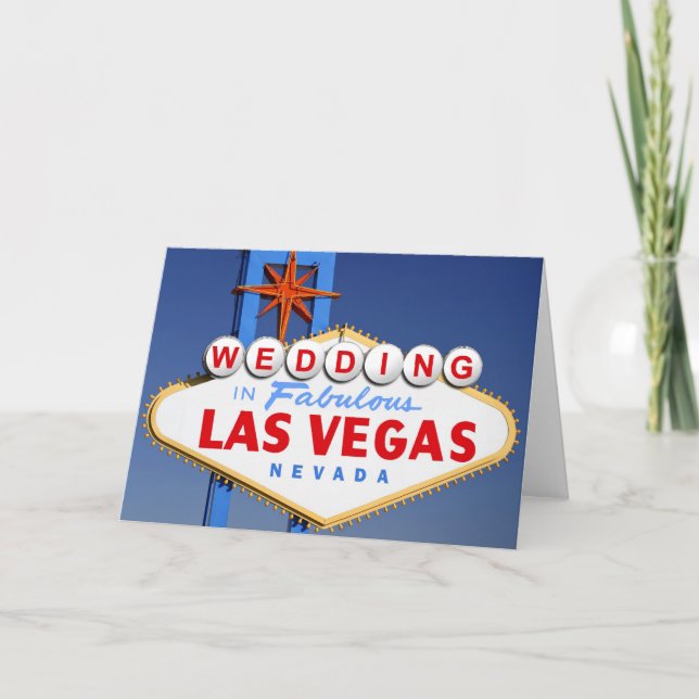 Wedding in Las Vegas Card (Front)