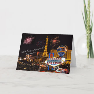 Wedding in Las Vegas Card