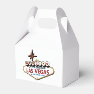 Wedding In Las Vegas Favour Box