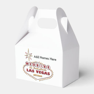 WEDDING IN LAS VEGAS GABLE FAVOR BOX