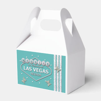 WEDDING In Las Vegas GABLE Favour Box