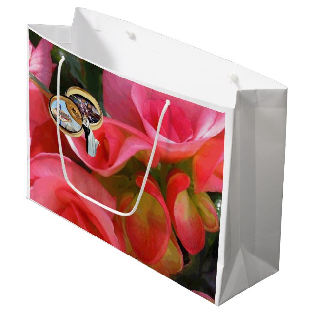 WEDDING In Las Vegas Gift Bag (Front Angled)