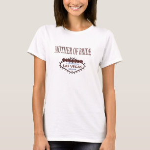 WEDDING In Las Vegas MOTHER OF BRIDE Baby Doll Tee