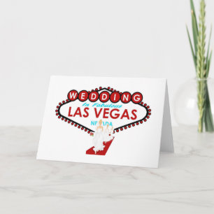 Wedding In Las Vegas with Bridesmaids Card