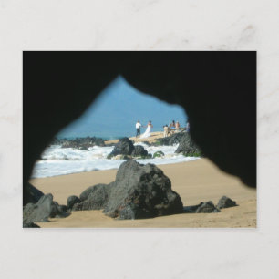 Wedding In Paradise Postcard