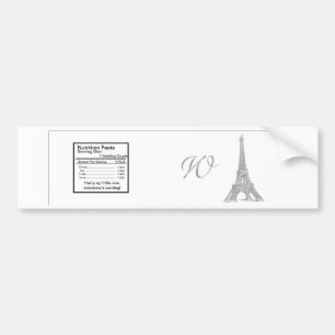 Wedding in Paris Water Bottle Label
