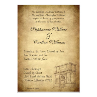 Roman Wedding Invitations 6