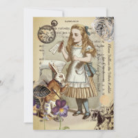 Wedding in Wonderland Invitation