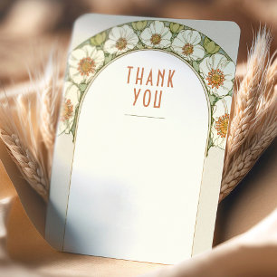Wedding Insert Thank You Vintage Art Nouveau Invitation