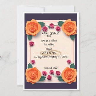 wedding invitation