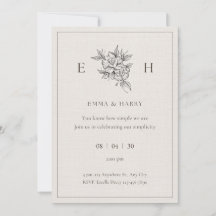 wedding invitation