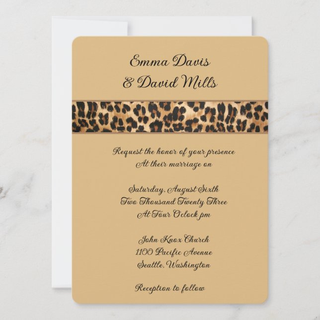 Wedding Invitation (Front)