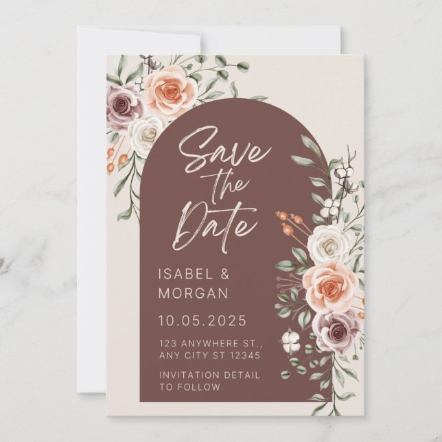 wedding invitation  (Front)