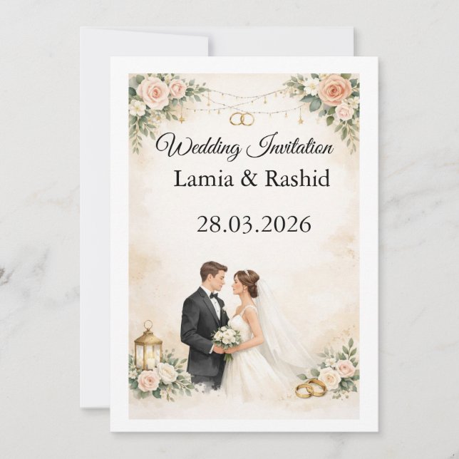 Wedding Invitation (Front)