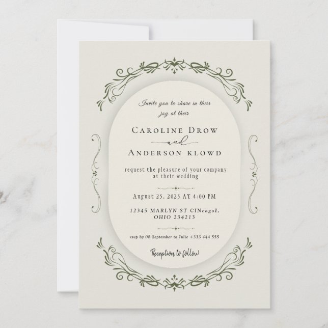 Wedding Invitation (Front)