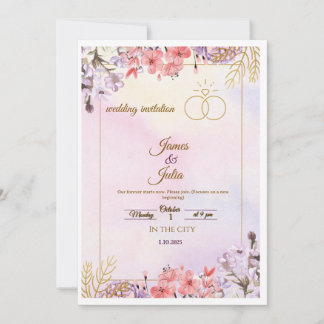 wedding invitation 
